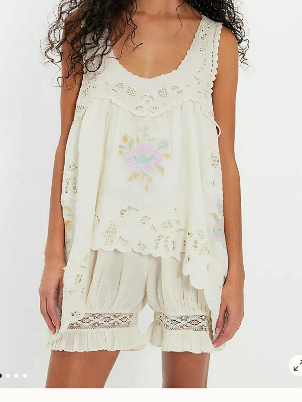 Free People Ultimately Bloosie Romper